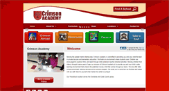 Desktop Screenshot of crimsonacademy.com